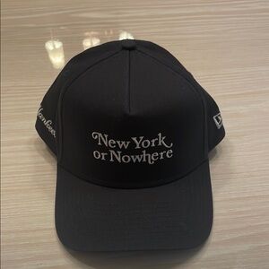 Black New York or Nowhere/ New York Yankees Snap Back